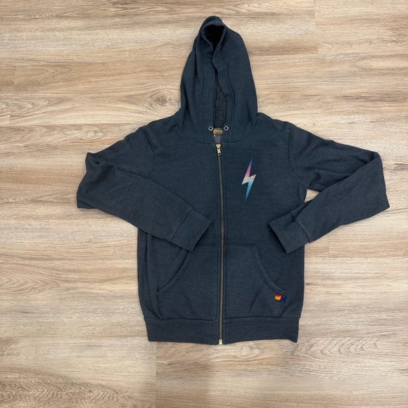Aviator Nation Other - Aviator Nation Dark Gray Hoodie Girls 14, Great condition